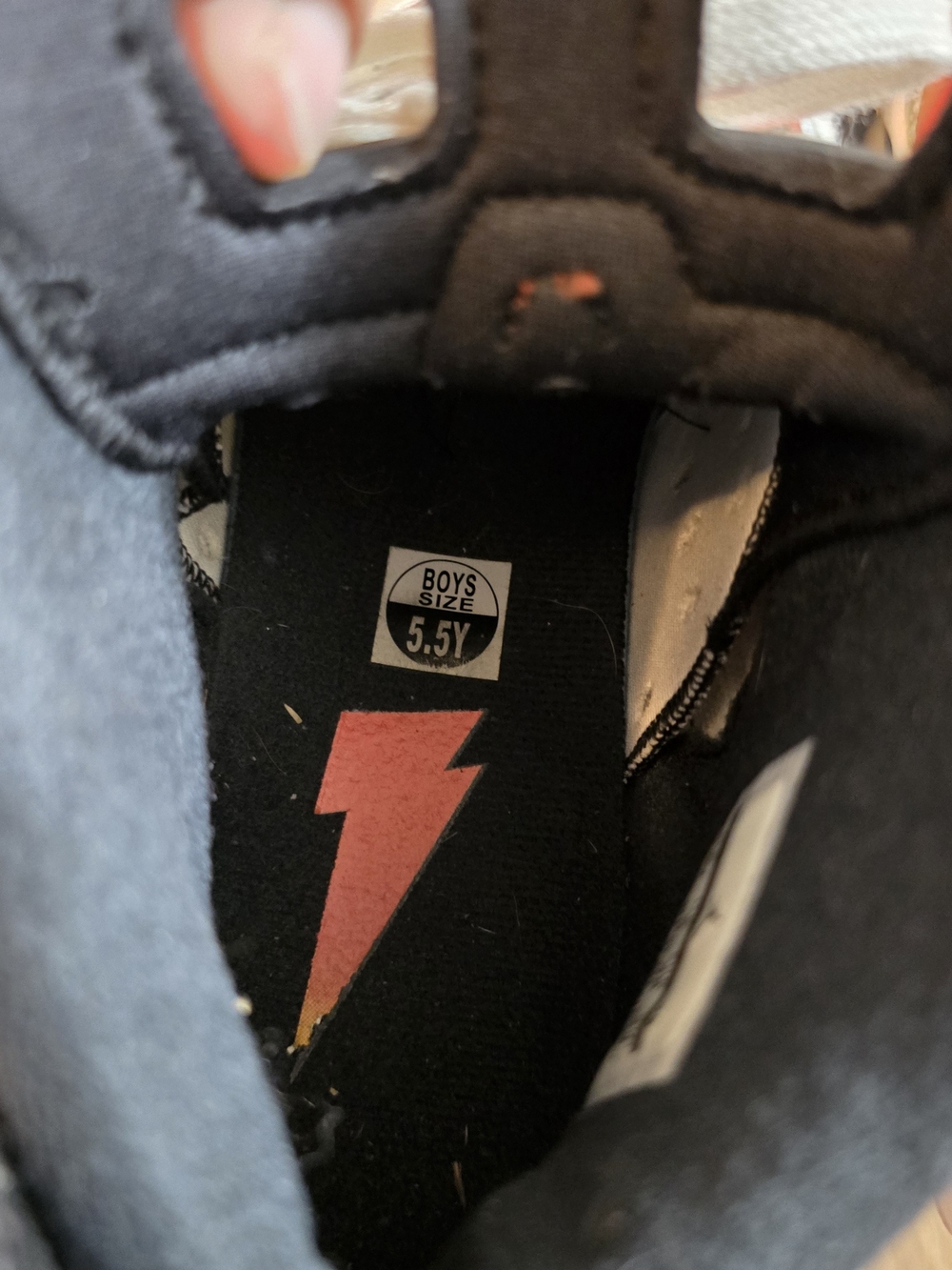 Air Jordan 6 Retro BG 5.5Y Basketball Shoes - Picture 9 of 10